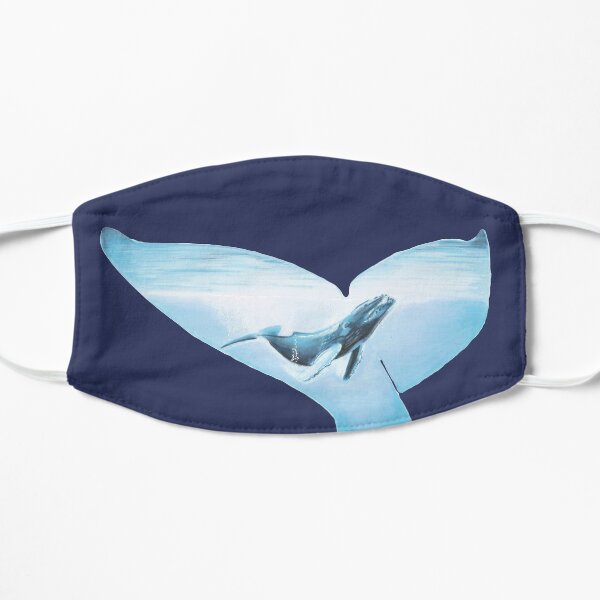 Humpback whale Flat Mask