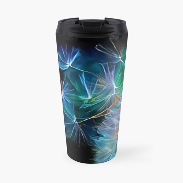 Dandelion Blowing in the Wind Travel Mug
