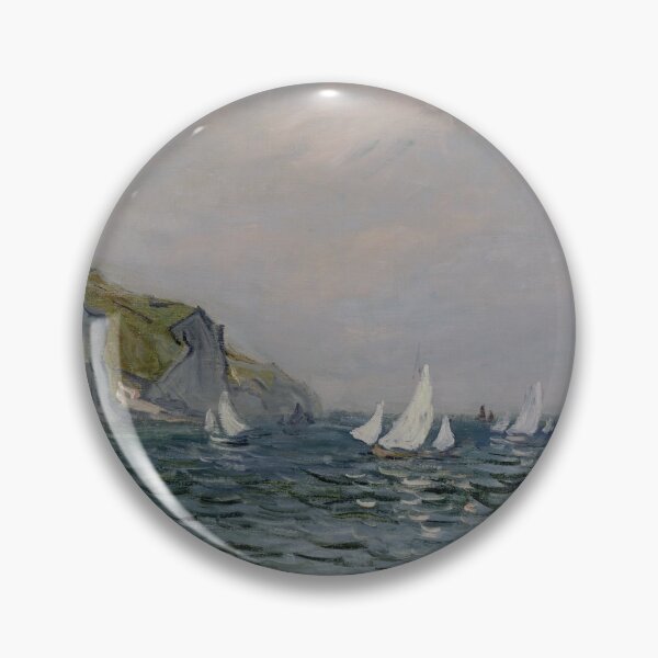 Item preview, Claude Monet - Falaise et Voiliers a Pourville designed and sold by Rehs.