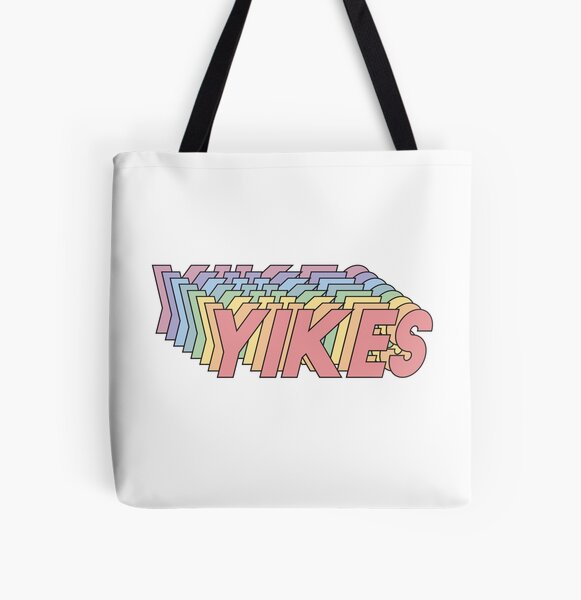 YIKES All Over Print Tote Bag