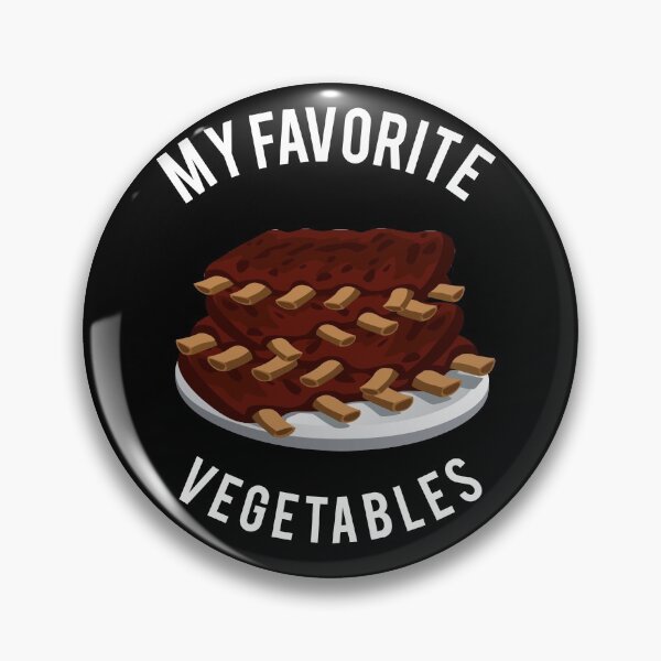 Item preview, My Favorite Vegetable..Meat! Funny BBQ designed and sold by onicon.