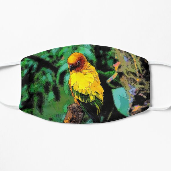 Sun Parakeet Mask