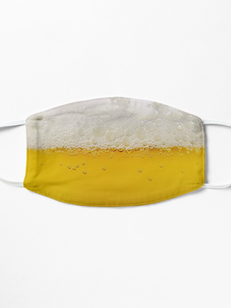 Alternate view of Funny Beer Design - The perfect gift for a fraternity or sororty member who loves drinking beer! Mask