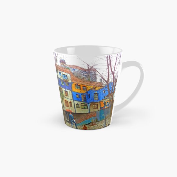 Hundertwasser House Vienna Tall Mug