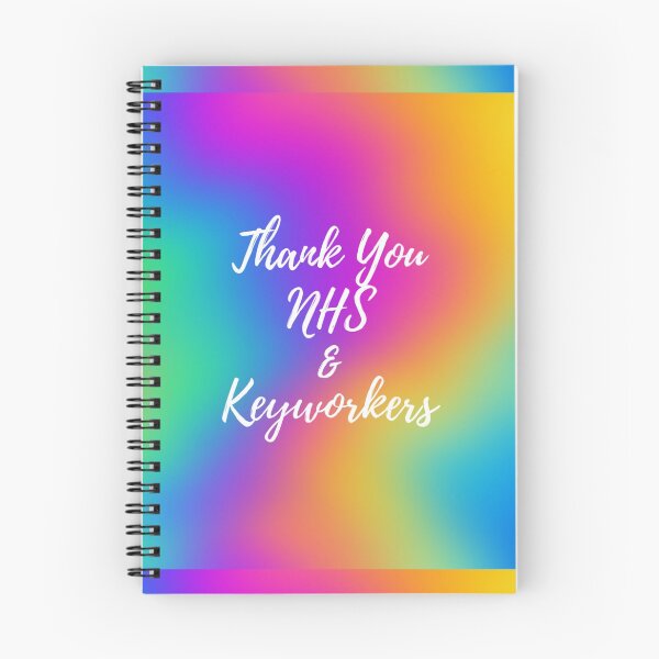 Item preview, Thank you NHS and Keyworkers Rainbow designed and sold by herillustration.