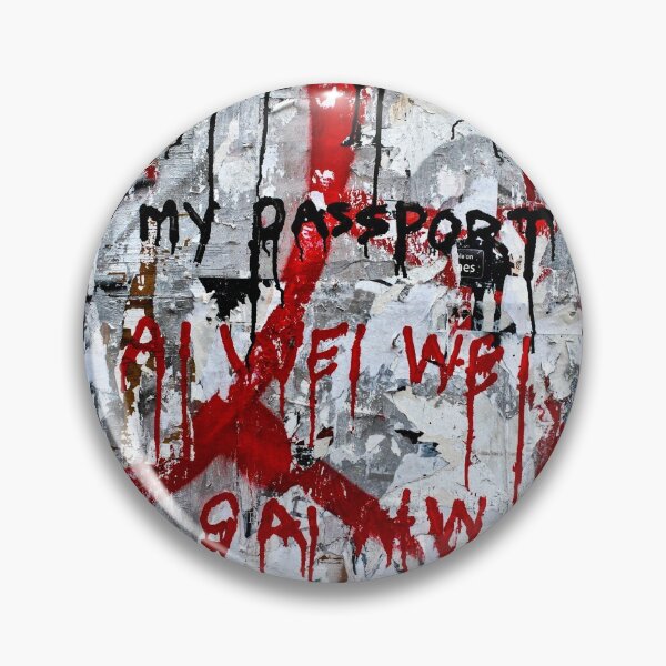Ai Weiwei Pins And Buttons Redbubble