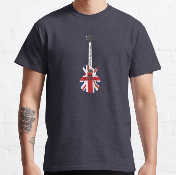 Noel Gallagher Union Jack Sheraton Live Forever Classic T-Shirt