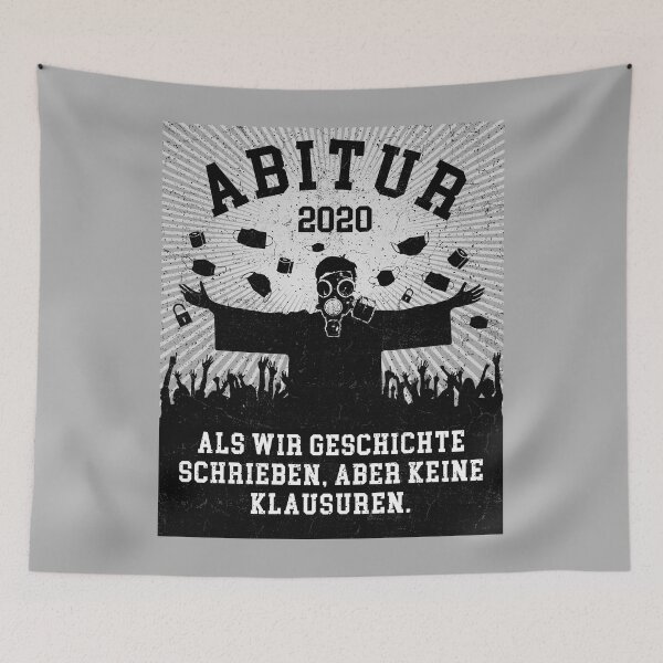 Item preview, Abitur 2020 when we made history, but no exams. designed and sold by Teecha.