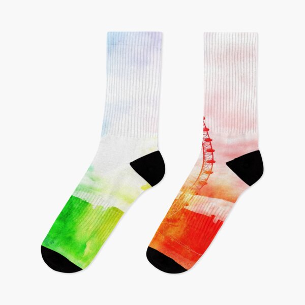 Item preview, Dystopian Rainbow London Eye designed and sold by NatLeBrunDesign.