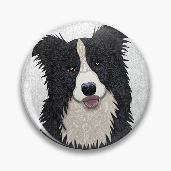 Item preview, Happy Border Collie designed and sold by artlovepassion.