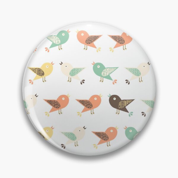 Item preview, Assorted birds pattern designed and sold by Gaspar Avila.