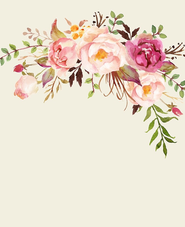Coque et skin adhésive iPad « Bouquet de fleurs aquarelle romantique », par  junkydotcom | Redbubble