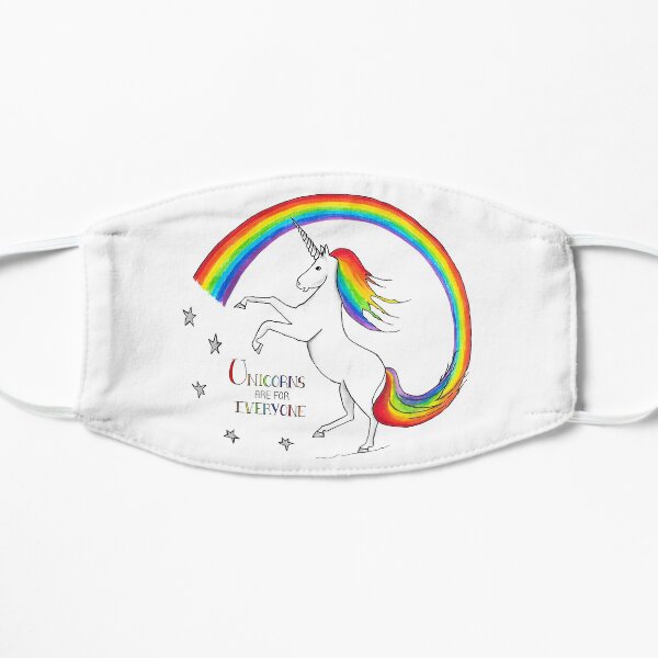 Unicorns are for Everyone Mask