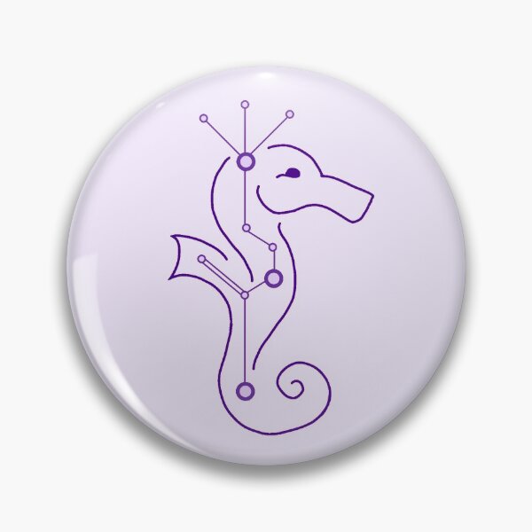 Item preview, Acetylcholine Seahorse - purple designed and sold by Lindsay Santacroce.