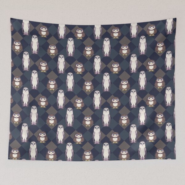 Item preview, Owls with Plaid designed and sold by SparkleSnake.