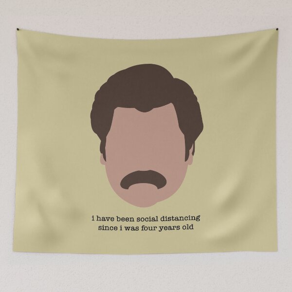 Item preview, Social Distancing Since I Was Four Years Old designed and sold by doctorheadly.