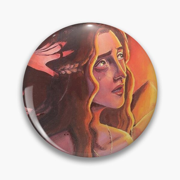Item preview, Eurydice oil painting designed and sold by pippydraws.