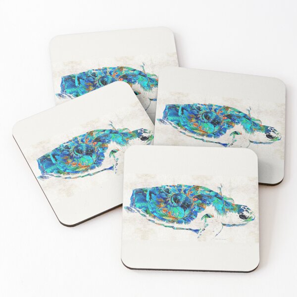 Item preview, Blue Sea Turtle by Sharon Cummings  designed and sold by Sharon Cummings Art.