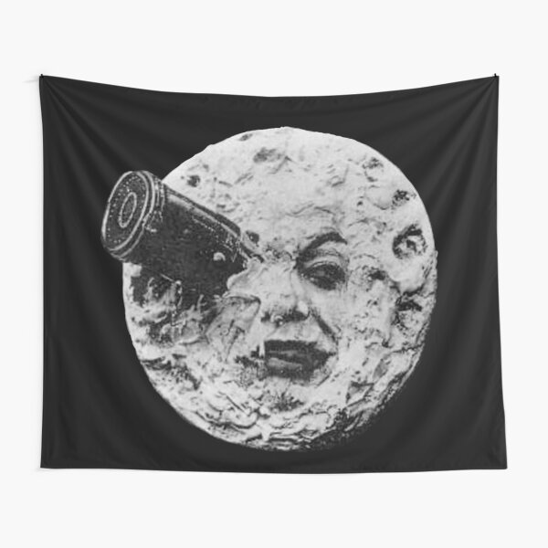 EARLY CINEMA. A Trip to the Moon. By Georges Melies. 1902. Tapestry