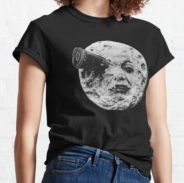 EARLY CINEMA. A Trip to the Moon. By Georges Melies. 1902. Classic T-Shirt