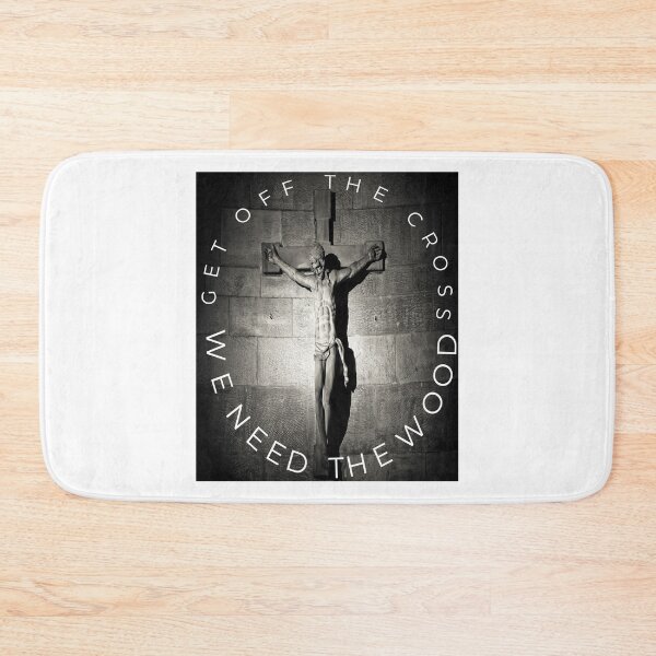 Item preview, Funny martyr Jesus on Cross gift idea designed and sold by BRtisticDesigns.