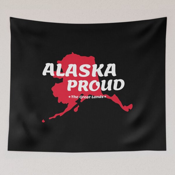 Item preview, Alaska Proud State Motto The Great Lands product designed and sold by jakehughes2015.