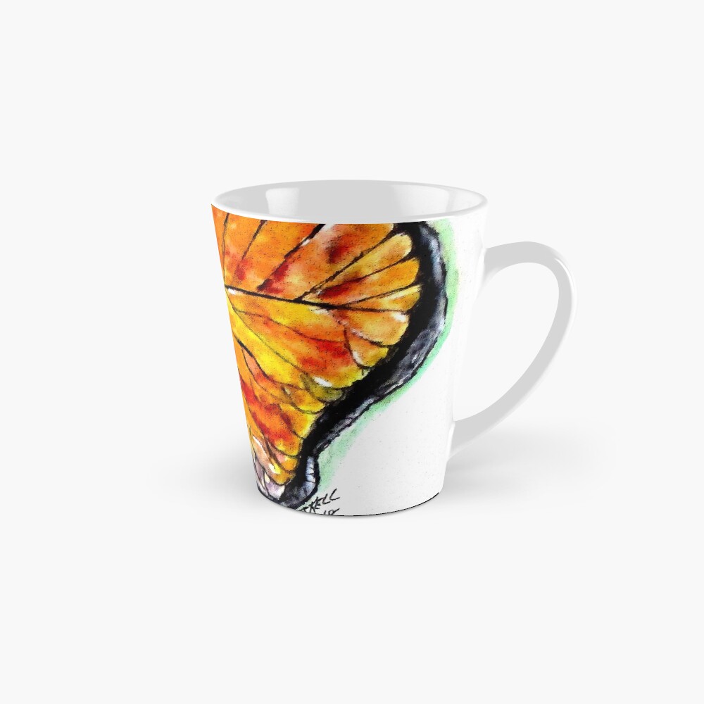 Glass Butterfly Digitally Enhanced Mug