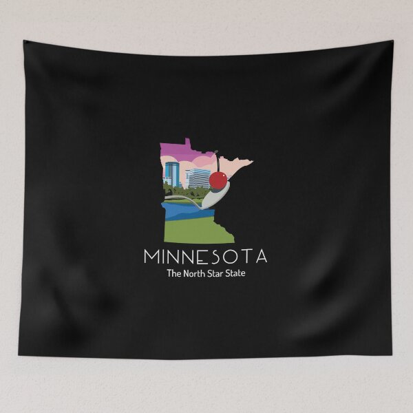 Item preview, Minnesota Proud State Motto The North Star State graphic designed and sold by jakehughes2015.