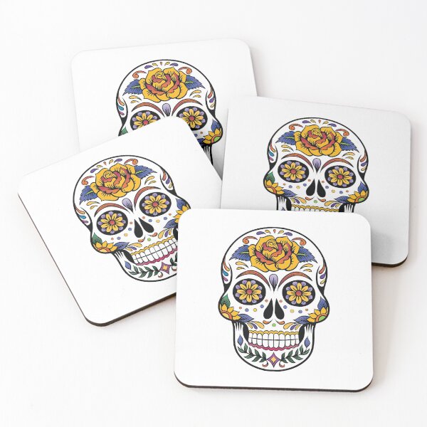 Item preview, SUGAR SKULL 0002 designed and sold by thatstickerguy.