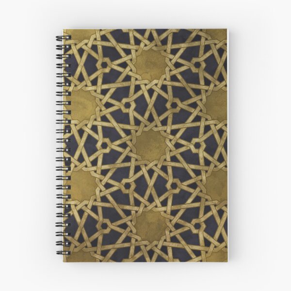 Item preview, Golden Islamic Middle Eastern Arab Mandala Pattern designed and sold by Mandala Peace.