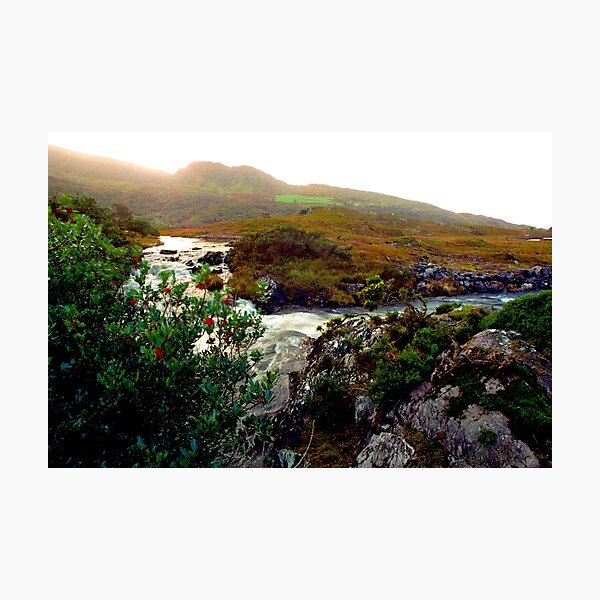 The remote valley of Gleninchaquin on the Beara Peninsula Photographic Print