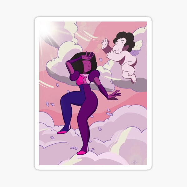 Steven and Garnet Sticker
