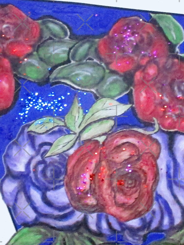 Roses And Blue by cjkell