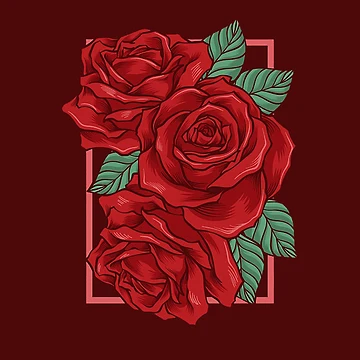Artwork thumbnail, Red Roses by OtterFactory