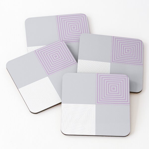 Item preview, Colour Pop Squares - Lilac designed and sold by LAEC-Shop.