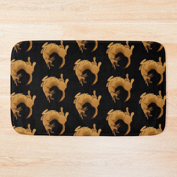 Item preview, Kawaii Alsatian German Shepherd Dog Chasing Tail designed and sold by flannmoriath.