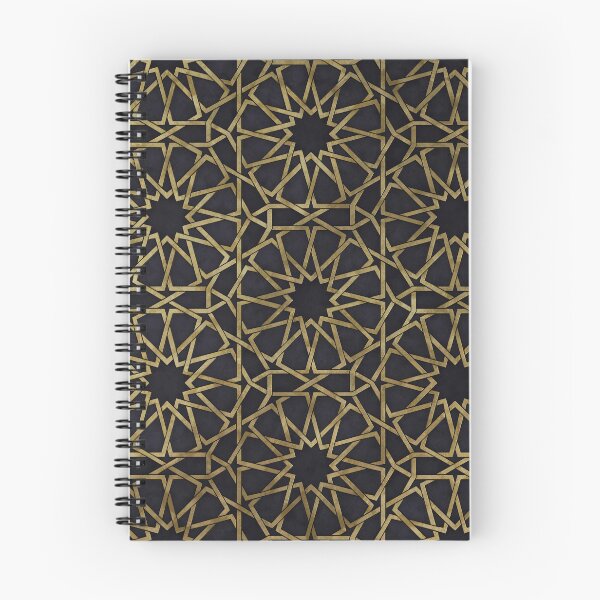 Item preview, Golden Islamic Middle Eastern Arab Mandala Pattern designed and sold by Mandala Peace.