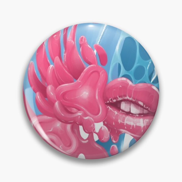 Artikelvorschau, Abstraktes Design mit Lippen entworfen und verkauft von Ekaterina Glazkova.