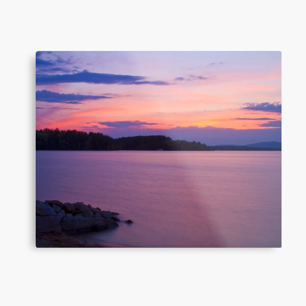 Nineteen Mile Light Metal Print