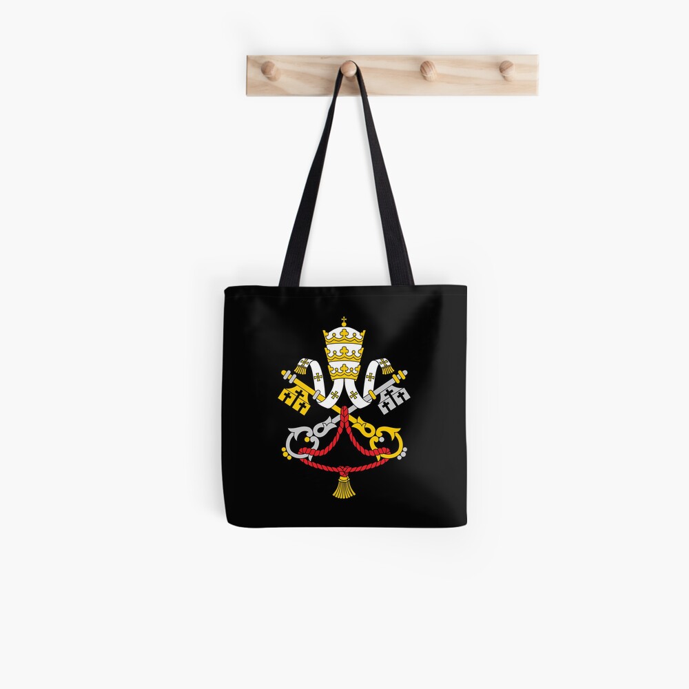One Holy Catholic Church - Black Tote Bag