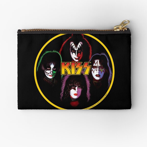 Kiss Band Rock Stars Zipper Pouch