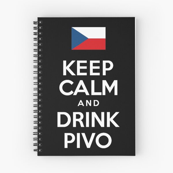 Item preview, Keep Calm And Drink Pivo Czech Beer designed and sold by jaycartoonist.