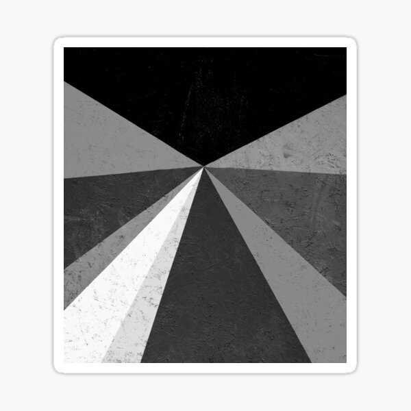 Gray Painted Sticker