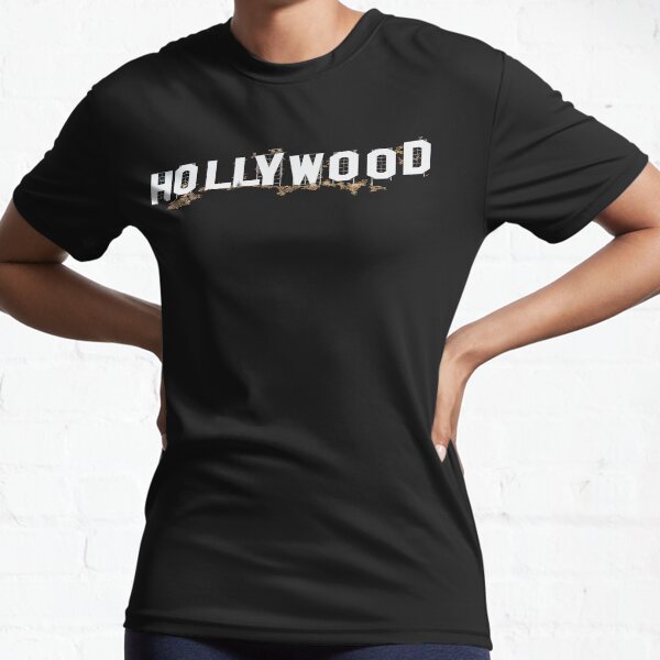 HOLLYWOOD SIGN LETTERING. Active T-Shirt
