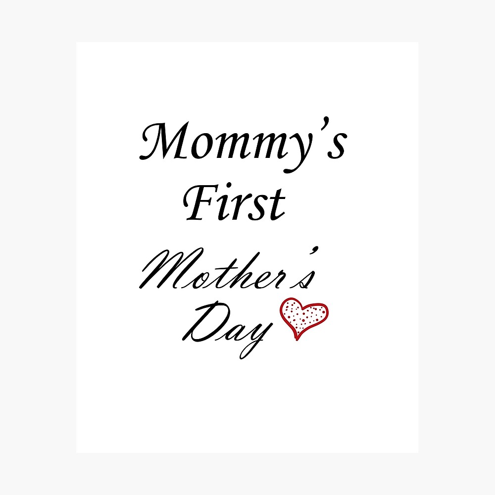 mummy's first mothers day gifts