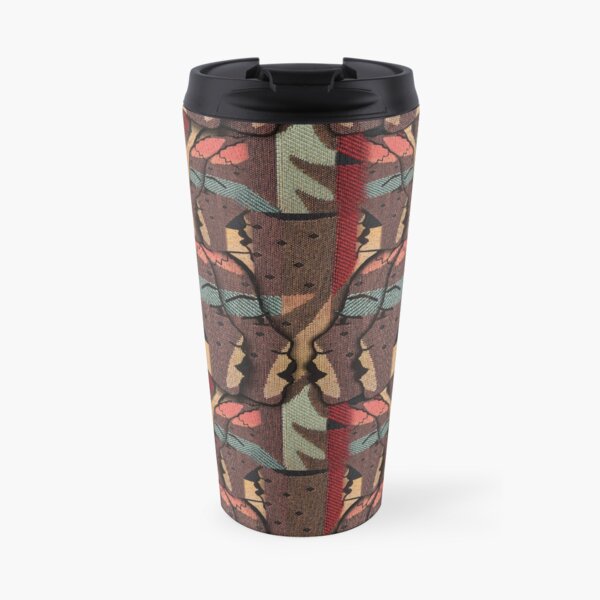 African Repeat Tapestry. Travel Mug