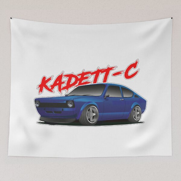 Item preview, drawing kadett c cartoon car designed and sold by Aladdin48.