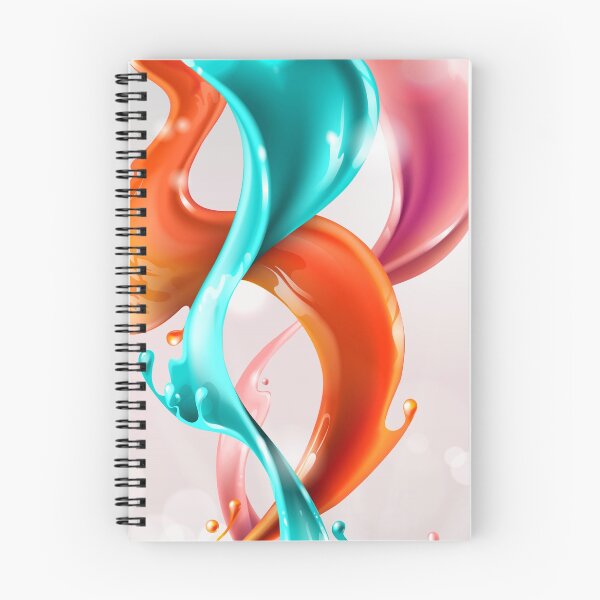 Item preview, Multicolored paint flows designed and sold by philippe souvy.