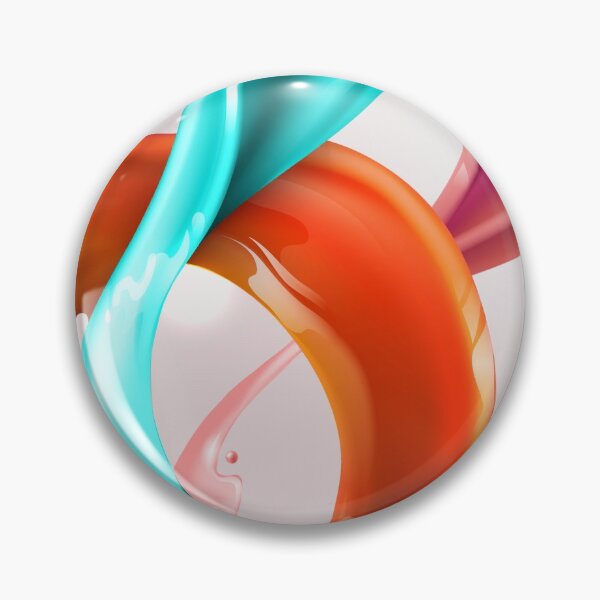 Item preview, Multicolored paint flows designed and sold by philippe souvy.