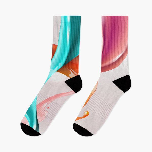 Item preview, Multicolored paint flows designed and sold by philippe souvy.